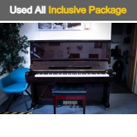 Used Apollo Polished Dark Wine Mahogany SR650 Upright Piano - All Inclusive Premium Package (SN:141448) Used Apollo Polished Dark Wine Mahogany SR650 Upright Piano - All Inclusive Premium Package (SN:141448)